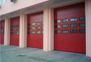 Buy cheap Insulated Sectional Overhead Doors Open Style Maximum Height 8000 380v/50HZ product