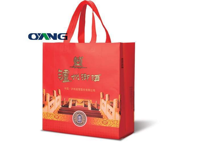 380 V Non Woven Box Bag Making Machine With Handle Attached / Loop Handle