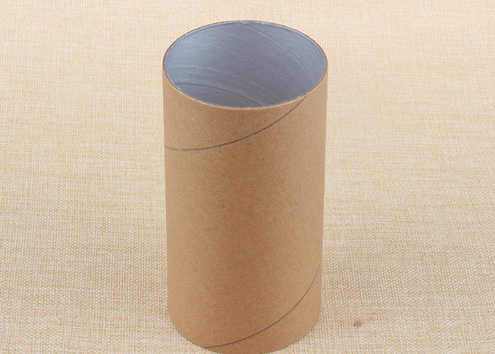Kraft Paper Composite Cardboard Tube Containers Label Printing Nuts Packaging
