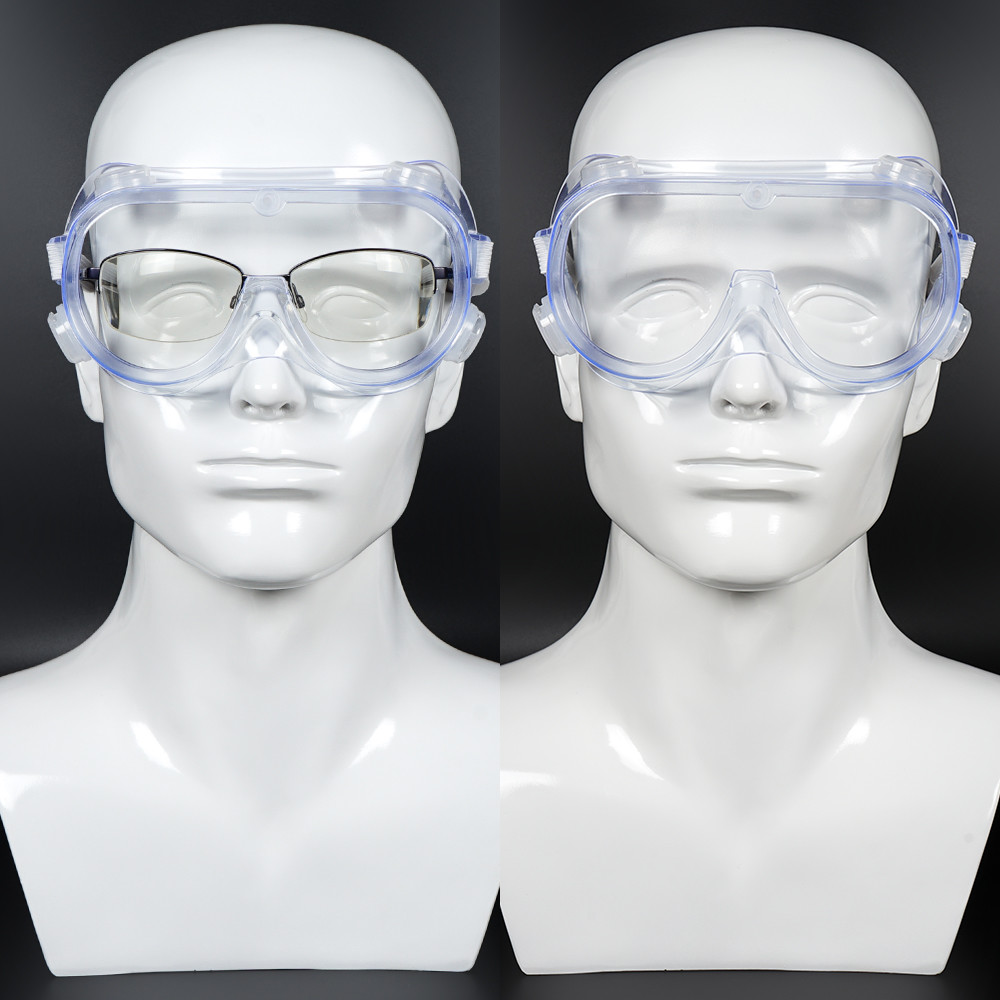 Protective Eye Safety Glasses Medical Use Transparent HD Clear Lens Anti Virus With Air Hole
