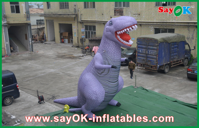 Custom Animal Dinosaur Inflatable Cartoon Characters Model / Figure / For Advertisement