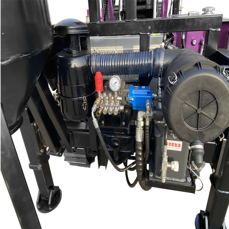 Borehole Core Drilling Rig SR200RC Reverse Circulation Drilling Rig Hydraulic RC Drilling Machine