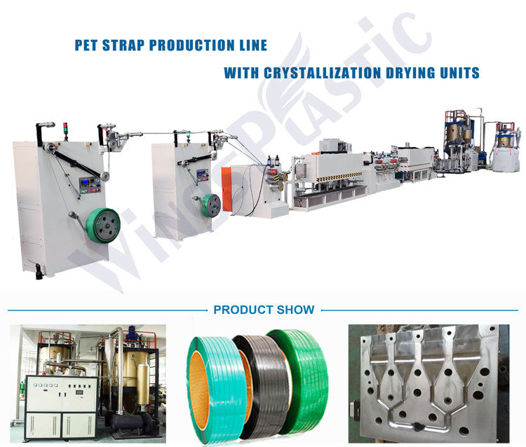 PET Packing Strap PET Strapping Band Extrusion Line