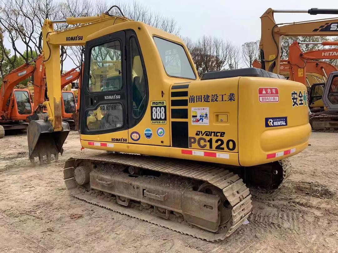 12 Tons Used Komatsu PC120-6 Crawler Hydraulic Excavator Security Guarantee