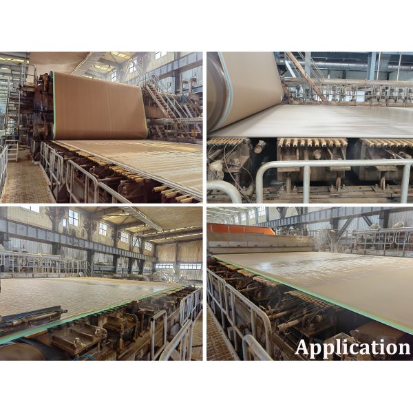 Single Layer Forming Fabric KRAFT SL2808C - 8-Shed Design with Good Stability, Wear Resistance & High Fiber Retention for Kraft Paper