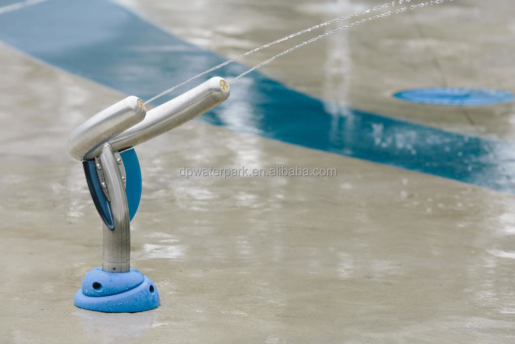 Outside Amusement Park Equipment Water Games Fiberglass Water Slides Set Custom