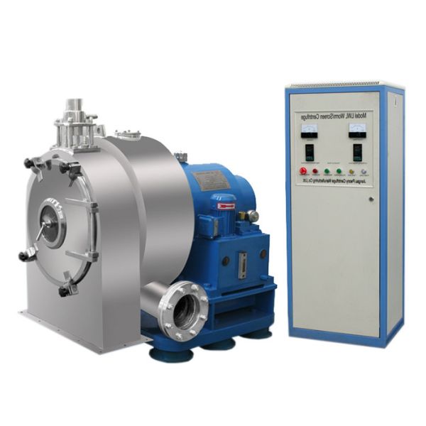 PWC Pusher Worm Centrifuge Horizontal Discharging Filtrating Pharmaceutical Machine