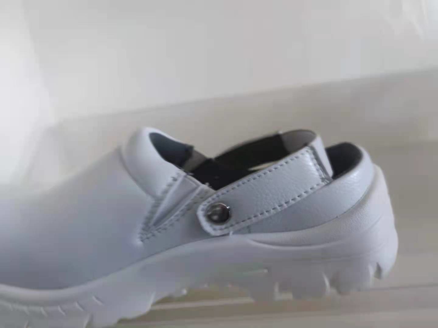 PU Anti Static Metal Cap Clean Room Safety Shoes