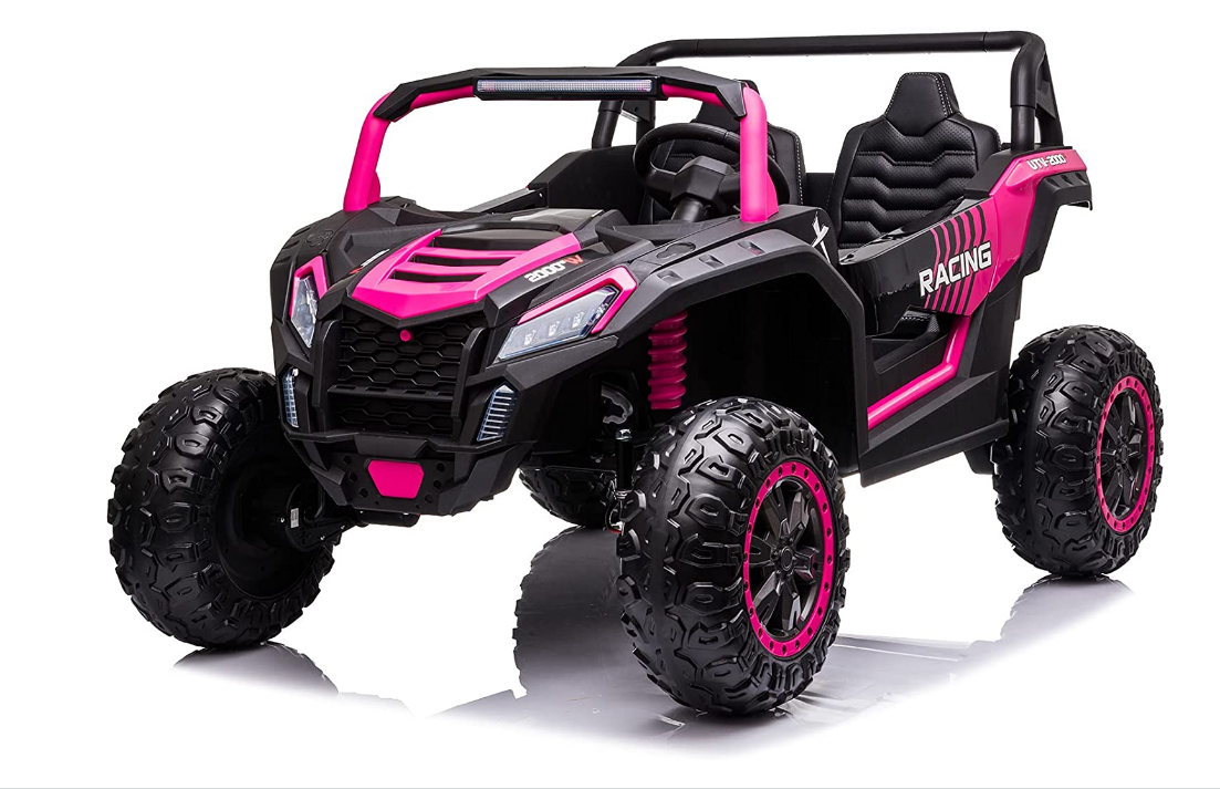 Battery Powered 2022 Rechargeable Electric UTV Car for Kids 24V Two Seat Ride On Car