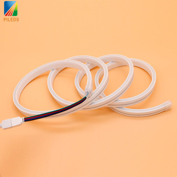 6x12mm IP65 LED Neon Strip , 12V Silicone Flexible LED Neon Tube For Christmas Decoration