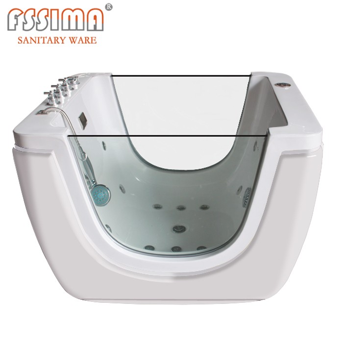 5 Foot Waterfall Whirlpool Bathtub Hot Tub 1700x1300x680MM