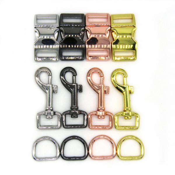 Alloy Snap Hook Clasps Lanyard D Ring Metal Swivel Snap Hook Dog Strap Bag Metal Dog Snap Hook Swivel Bulk for Bags