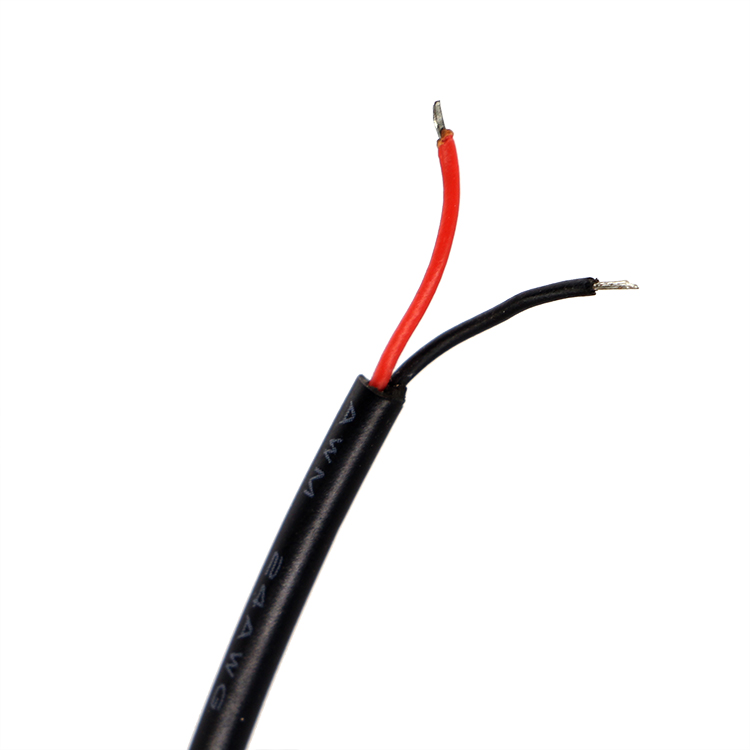 CUSTOM USB 2.0 A Male To Open Stripped Tinned Bare 2 Wire End Pigtail Power Cable