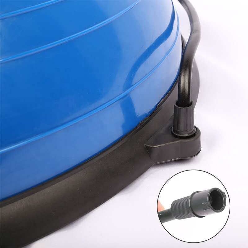 Fitness Center PVC Yoga Half Balance Ball with Resistance Band and Twisting Waist Disc