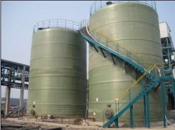 Frp Water Treatment Fiberglass Chemical Tank Plastic Storage Tanks 7CBM