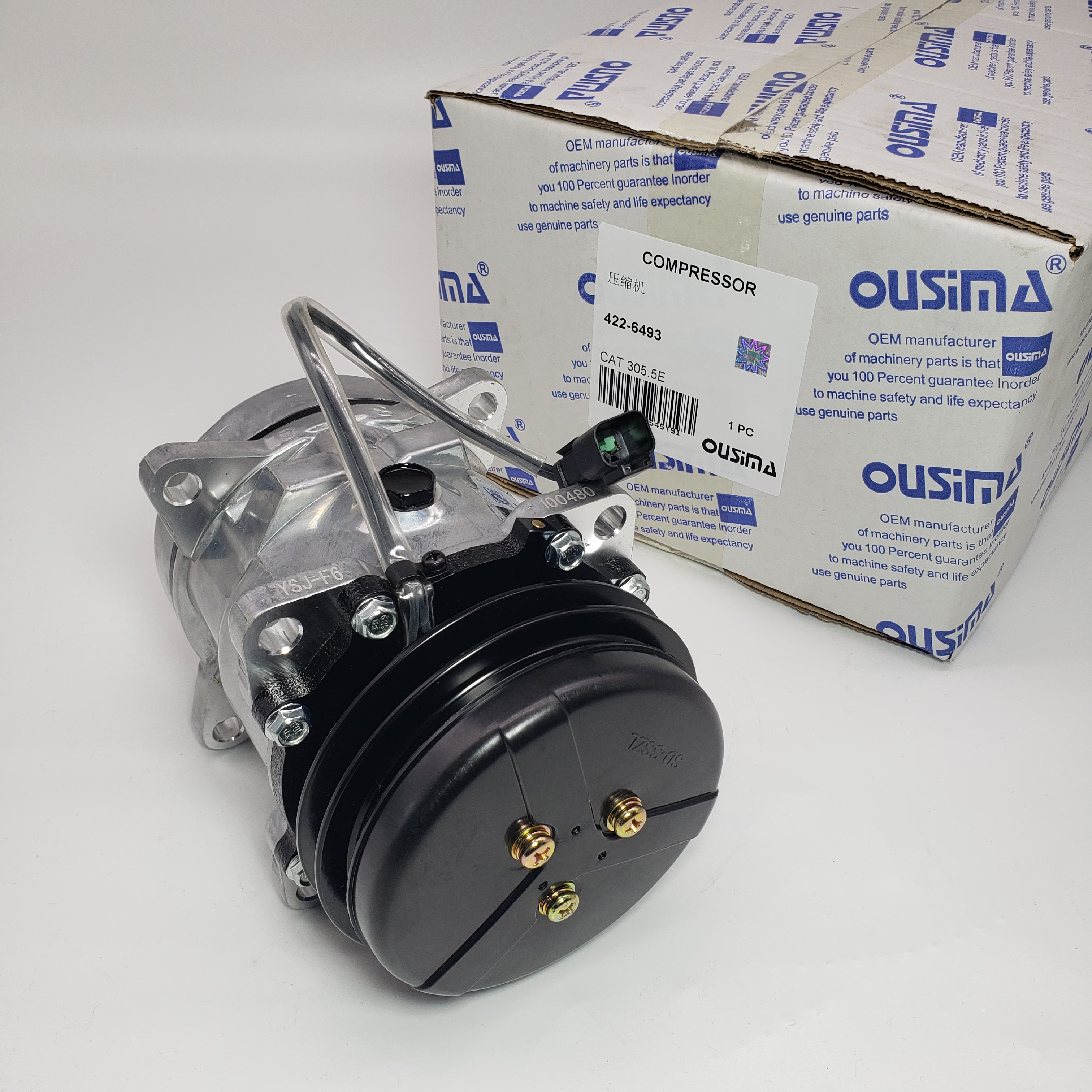 422-6493 4226493 Air Conditioning Compressor For CAT 305.5E