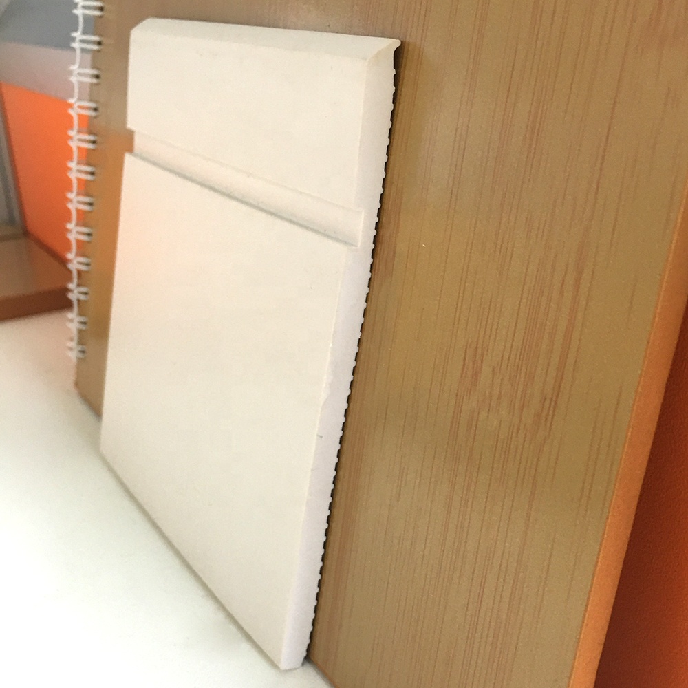 Flexible Waterproof PVC Baseboard Moulding with Payment Term 30% Deposit 70% Balance