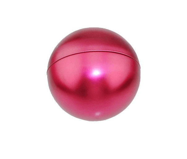 Christmas Tree Baubles Ornaments Tinplate Candy Tin Box Xmas Tree Ball Pendant Kids Holiday Surprise Gift