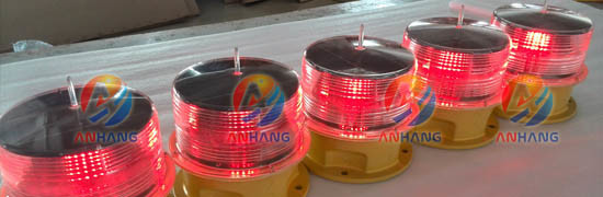Blue Red Solar Airport Lighting / Lift- Off Area Portable Runway Lights