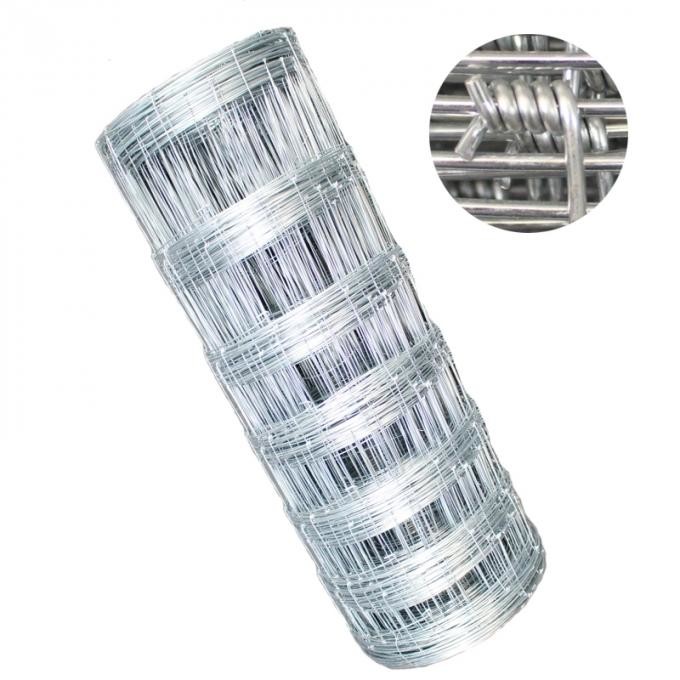 2.0mm Dia Galvanized Fixed Knot Wire Farm Fencing