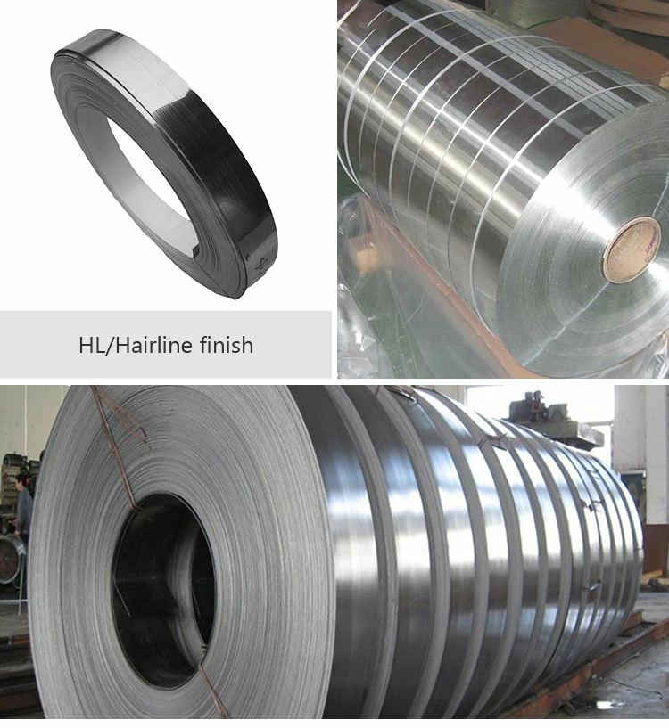 Customized ASTM Ss 304 Strips 201 316/316l 410 409 430 Stainless Steel Coil