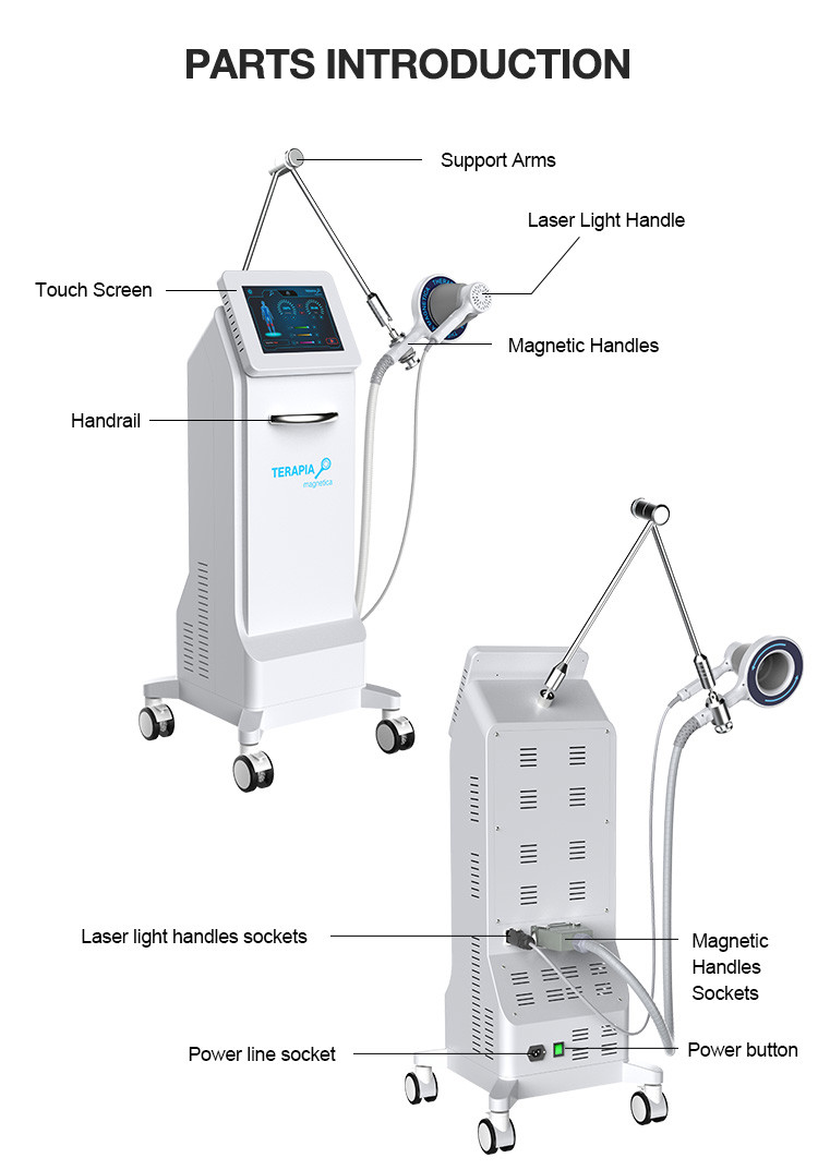 PEMF Pulsed Electromagnetic Field Therapy Machine For Chronic Pain Relief