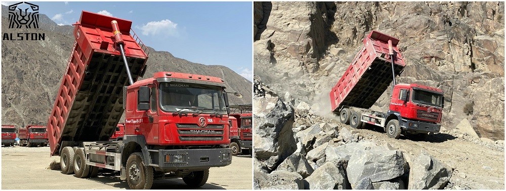 China F3000 Shacman Dump Truck 30 Ton Payload Capacity Dumper