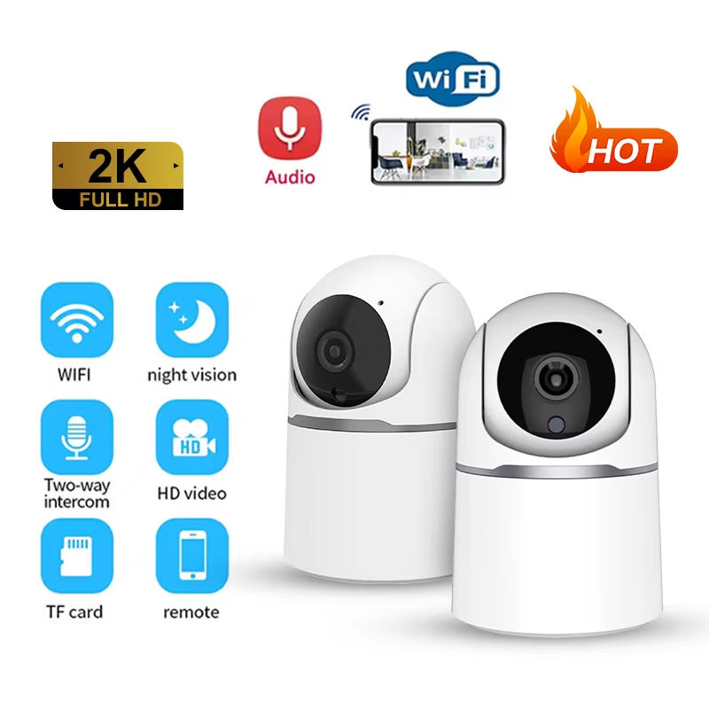 Smart Home CCTV Auto Tracking Wireless PTZ Network IP Dome Camera Wifi Baby Monitor Mini Baby Camera