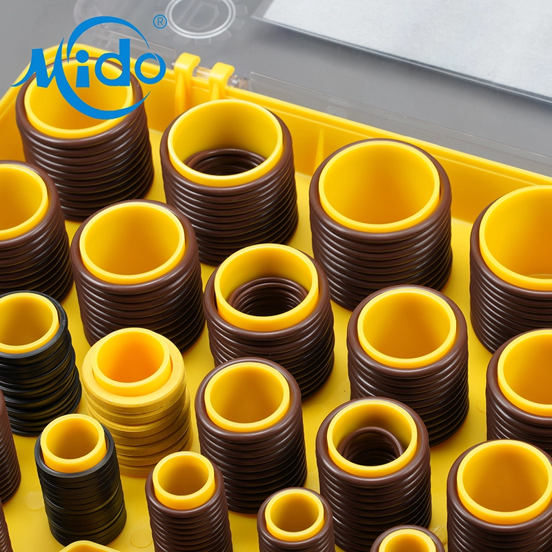 FKM Rubber O Ring Kit Box Excavator Seal Kit For Cylinder