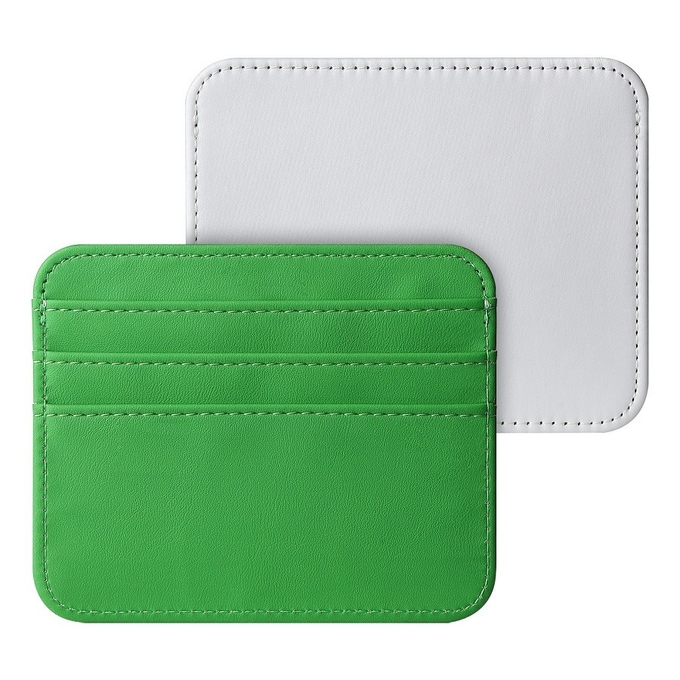 Super Thin Sublimation Leather Card Holder For Sublimation photos Transfer