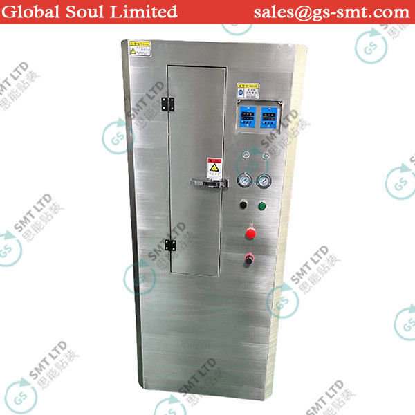 Full Pneumatic Steel Mesh Cleaning Machine 400 - 600L/Min Air consumption