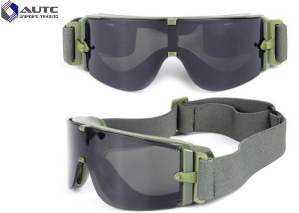 Bulletproof Military Safety Glasses Anti Fog Colorful Easy Cleaning Fashion