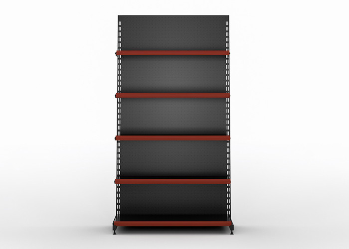 Space Saving 400kg Supermarket Display Racks Corrosion Protection