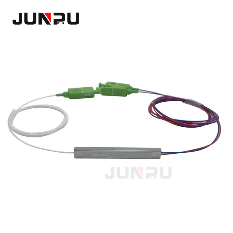 FTTH SC APC 1x2 color Optical Fiber Optic Splitter LSZH GT657A1