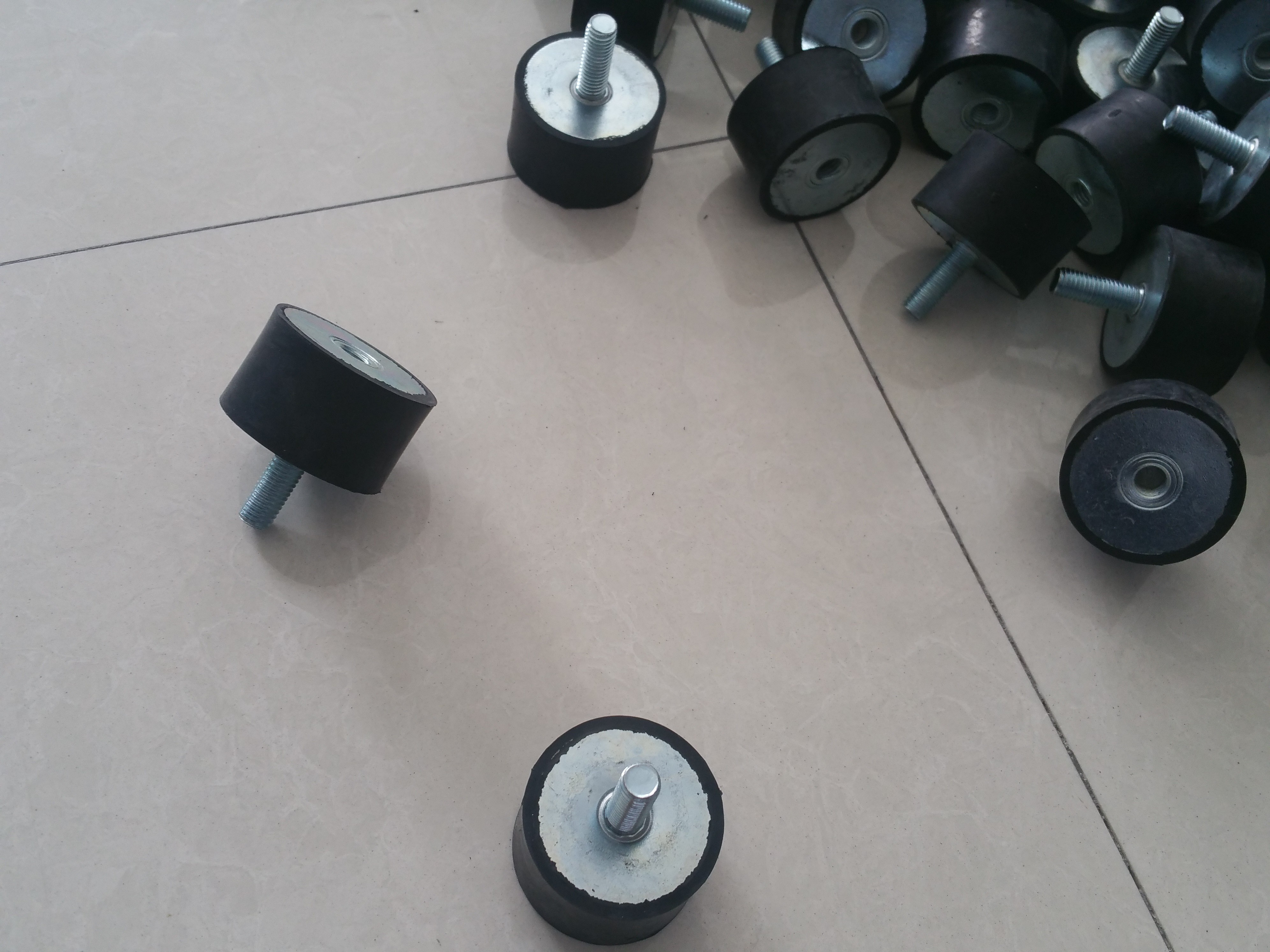 B-MF Rubber Mountings Anti Vibration , Hardness 40 , 50 , 60 shore A