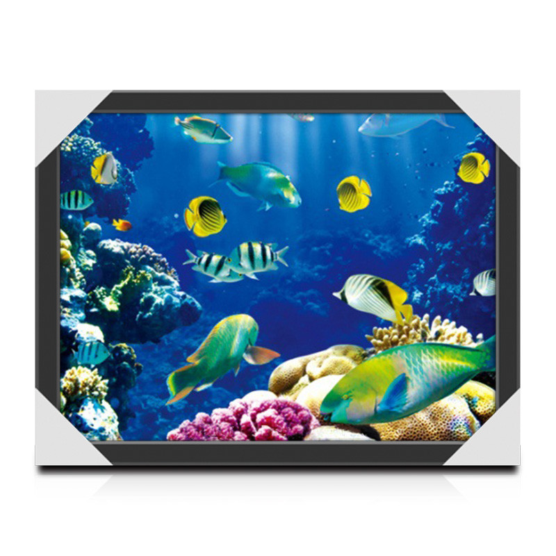 Bedroom 3D Lenticular Pictures With Deep Look 3D Effects 40x60cm Size