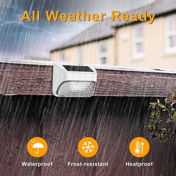 Solar Powered IP65 Waterproof Monocrystalline LED Garden Lights for Outdoor