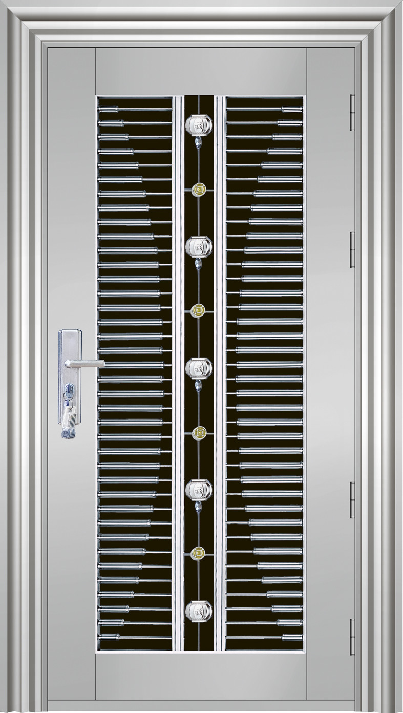 Perlite Filling SS Fire Rated Security Doors For Hospital