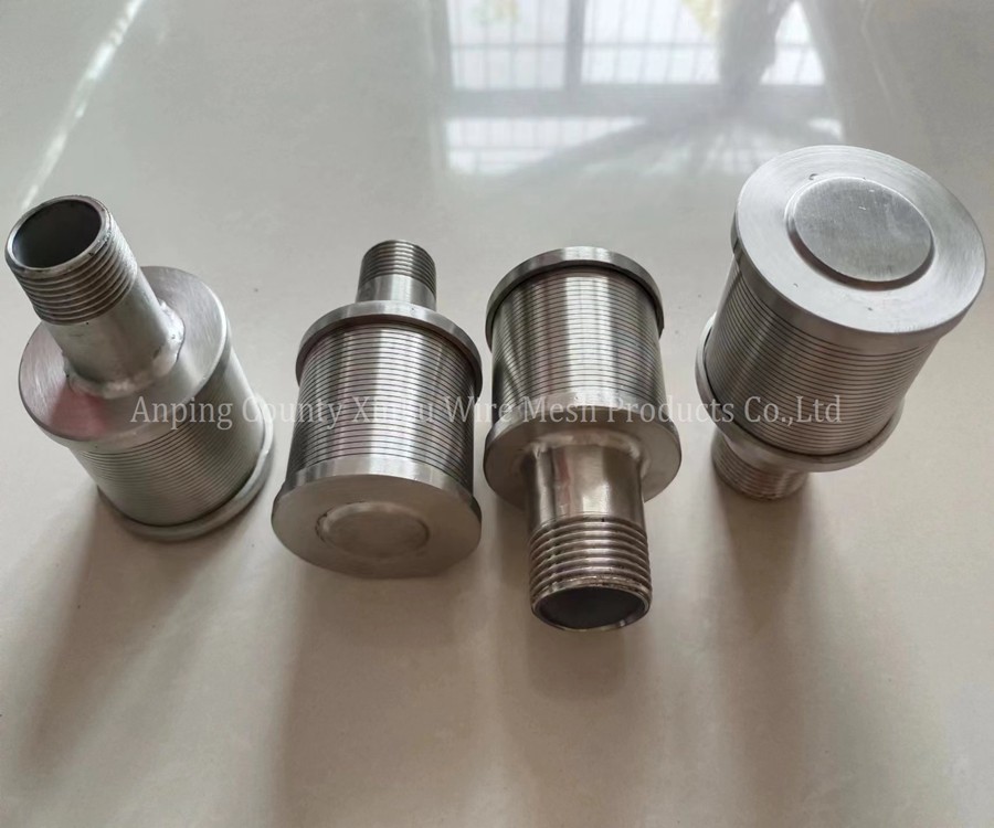 82mm Stainless Steel Wire Wrap Screen Nozzle Double Head Filter Nozzles