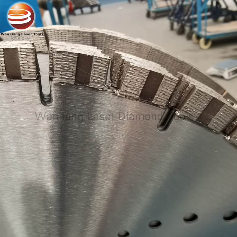 14 inch Diamond arix segments granite and concrete cutting disc