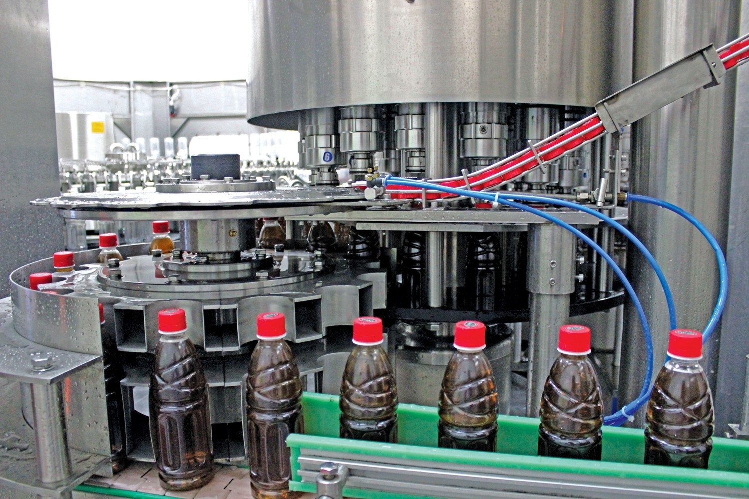 CIP Cleaning System 15000 BPH 54000 BPH Juice Filling Machine