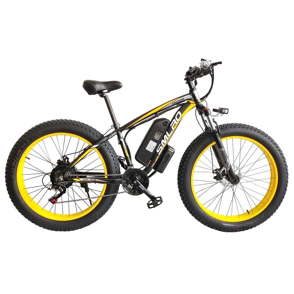 26" Electric Fat Bike with 1000W Motor E-Bike 13AH Lithium Battery Fat Tire Electric BIke