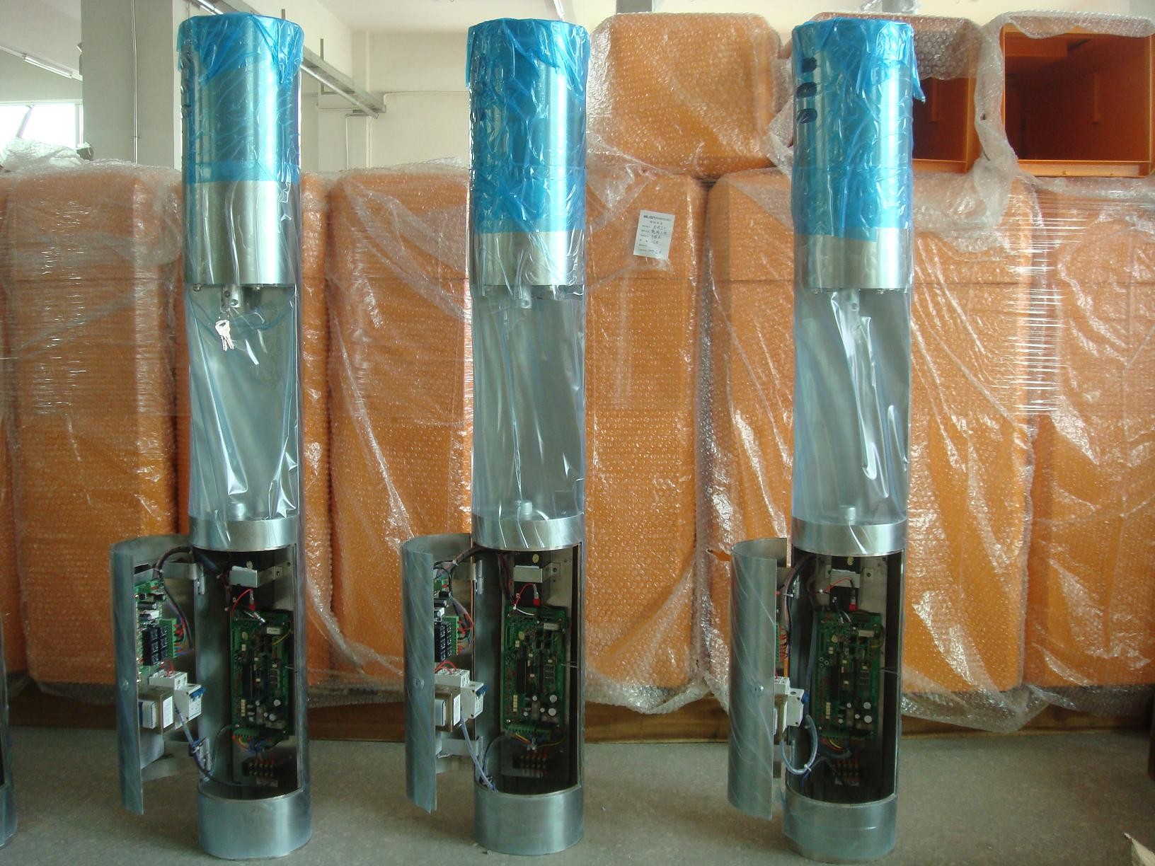 Passage Controlled Access Turnstiles Swing Barrier Gate In Stainless Steel