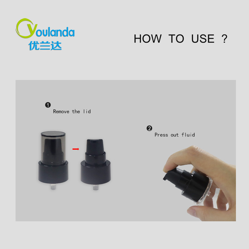 20/410 Plastic Lotion Pump with Outer Spring for High-Efficiency Personal Care Products