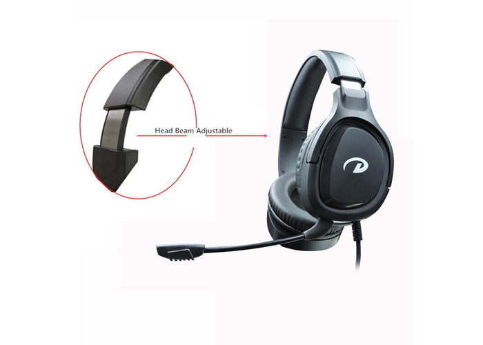 DL Wired Over Ear Headphones , 40mm 50mm Switch Headset With Mic