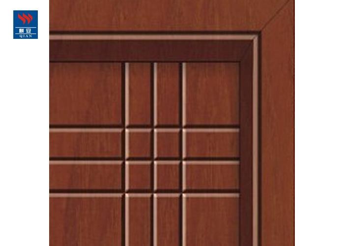 Exterior Solid Board Single Leaf Doors Design Fire Rated Wooden Door