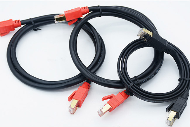 Computer Ethernet Network Cable High Speed Cat8 Pure Copper 40G