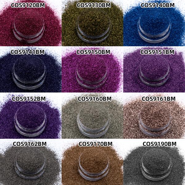 Cosmetic Grade Cellulose Bio Glitter Bulk Powder Encore Red For Wax Melts Nail Art Polish