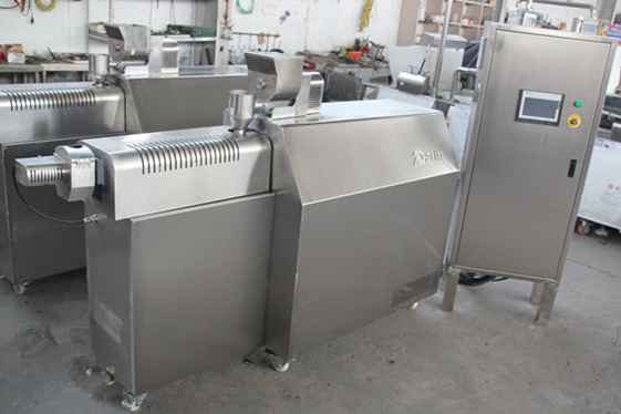Mini Laboratory Testing Formula Pet Food Production Line Double Screw Extruder