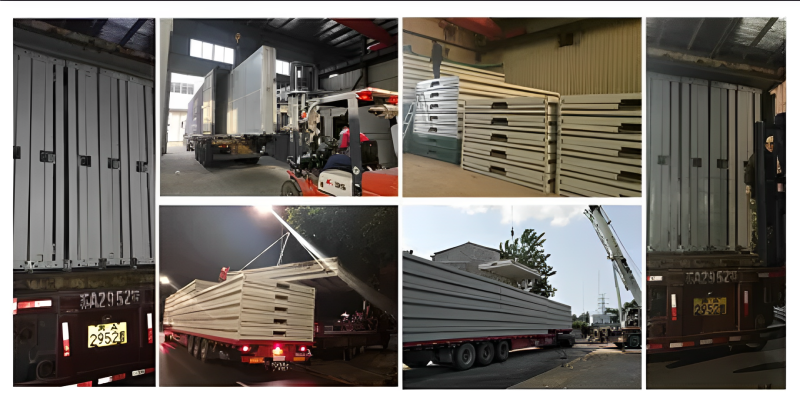 20ft Folding Container Office Fast Installation ISO14001 ISO9001-2000 Certificated